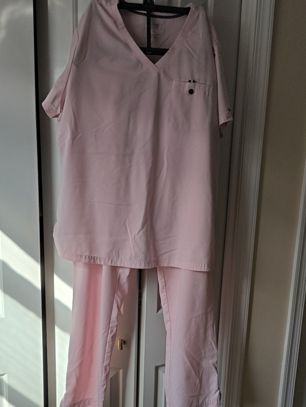 Koi Next Gen XL Pink Women's Scrubs Set